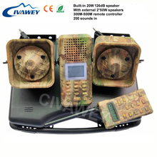 Controle remoto de caça decoys 300m-500m, para caça, chamadas de pato, animais, caça, aves, som, mp3 player 2024 - compre barato