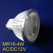 High quality 4W MR16 LED Spotlight, 4W 12V led downlight, 4W 12V high power led Spotlight free shipping 2pcs/lot 2024 - buy cheap