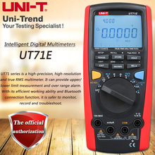 UNI-T UT71E Умный Цифровой мультиметр истинный RMS мультиметр USB/Bluetooth передача данных двойная подсветка температура/тест мощности 2024 - купить недорого
