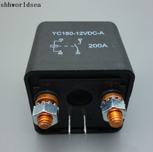 Shhworldsea-contator de relé para partida, alta qualidade, 12v, 1 peça, relé resistente, 12v, dc, 200a 2024 - compre barato