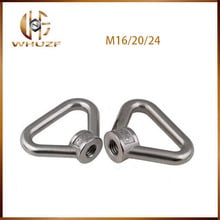 M16 M20 M24 304 Stainless Steel Metric Thread Triangle Ring Nut Marine Lifting Eye Nut  Fastener 2024 - buy cheap