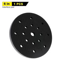 6 Inch 17 Holes Soft Interface Pad Buffering Pad Hook and Loop 2024 - buy cheap