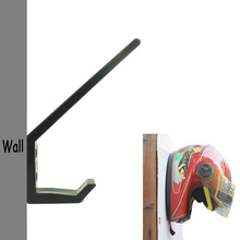 Soporte para casco de motocicleta, colgador de chaqueta, estante de exhibición de montaje en pared para moto, 2 unids/lote 2024 - compra barato