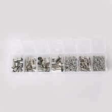 1Set Rhodium End Cap Jump Ring Clasp Extension Chain For Jewelry Findings Approx 200pcs/box DIY 2024 - buy cheap