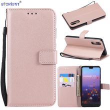 Funda de cuero con tapa para Huawei P20, Emily-L29 Emily-L09, AL00, L09C, L29C, ranura para tarjeta a prueba de golpes, EML-29 2024 - compra barato