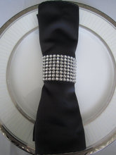 Crystal Bling Napkin Rings - 50 pcs. / Perfect Decor for Weddings Events and Holidays 2024 - buy cheap