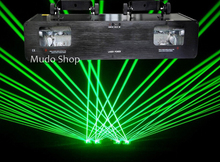 400mw double tunnel laser Green Fat Beam Laser Light dmx DJ stage laser lighting Micro-step motor scanner, big angle scanning 2024 - buy cheap