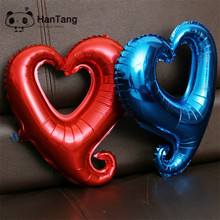 1pcs 18inch Heart Foil Balloon Baby Shower Children's Birthday Party Wedding Decor Supplies Kids Balloons Globos 5zSH049 2024 - buy cheap