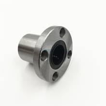 Free Shipping 2pcs/lot LMF16UU 16mm flange linear ball bearing for 16mm linear shaft CNC 2024 - buy cheap