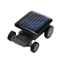 WOTT High Quality Smallest Mini Car Solar Power Toy Car Racer Educational Gadget Children Kid's Toys black 2024 - buy cheap