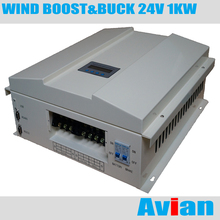 Ветрогенератор MPPT с функцией усиления и понижания, 1 кВт, 24 В, от 10 до 80 в, с зарядкой, Одобрено CE, бесплатное программное обеспечение для RS232 2024 - купить недорого
