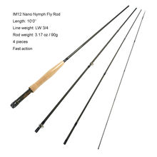 Aventik IM12 3wt 10ft 4SEC Fast Action Nymph Fly Rod 90g Super Light Fly fishing Rod For Nymph Fishing Better Than Redington Rod 2024 - buy cheap