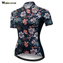 Weimostar Women Cycling Jersey 2018 pro team mtb Bike Jersey Quick Dry Cycling Shirt Maillot Ciclismo Mountain Bicycle Jersey 2024 - buy cheap