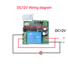 Sistema de controle remoto sem fio, abridor de porta automático, 12v, 2 transmissores, 1 receptor, mini tamanho, 315/433mhz, venda imperdível - especificações Sistema de controle remoto sem fio, abridor de porta automático, 12v, 2 transmissores, 1 receptor, mini tamanho, 315/433mhz, venda imperdível - especificações