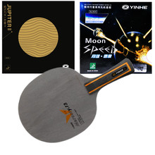 Yinhe-Pala de fibra de carbono para tenis de mesa Y13, pala de ataque con gomas, Moos Speed Jupiter, para raqueta de ping pong 2024 - compra barato