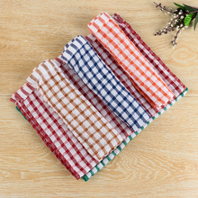1pc Soft Tea Towels Terry Cotton Kitchen Bathroom Dish Cloths Microfibre Absorbent Non-stick Cleaning Tools 2024 - buy cheap
