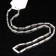Hot Sale Men's Necklace Charms 316L Stainless Steel Women Mens Costume Chain Necklace Fashion Silver Jewelry Gift Party A814 2024 - buy cheap