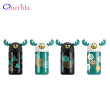 Deer Coffee Thermos Bottle 304 Stainless Steel Vacuum  Thermal Mug Cute Children's Travel Thermo Mug Cartoon Christmas Gift 2024 - buy cheap