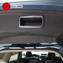 1pc Stainless Steel Car Rear Trunk Door Handle Trim Cover Frame Special for Subaru Forester 19 2019 Door Decoration Accessories 2024 - buy cheap