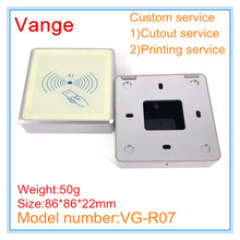 Caja de proyecto inductivo electrónico, 86x86x22mm, carcasa de Caja de conexiones de plástico ABS para equipo de controlador de acceso, 1 unids/lote 2024 - compra barato