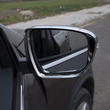 Для Nissan Pathfinder 2019 ABS хромированный автомобильный зеркальный блок заднего вида дождевая наклейка для бровей Накладка для автомобиля Стайлинг Аксессуары 2 шт 2024 - купить недорого