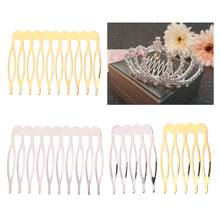Bride Crown Comb Wedding Alloy Hair Accessories Jewelry Golden Silver Bridal Pin W715 2024 - buy cheap