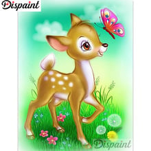 Dispaint Full Square/Round Drill 5D DIY Diamond Painting "Cartoon deer" Embroidery Cross Stitch 3D Home Decor A12273 2024 - buy cheap