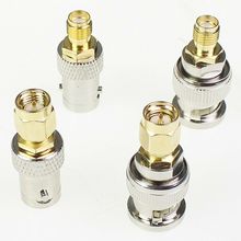 4pcs =1 kit BNC Male Female To SMA Male Female RF Connector Adapter Test Converter 2024 - buy cheap