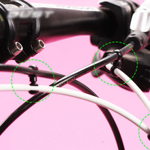 Clipes de plástico durável e leve para bicicletas, clipes de 360 graus de rotação tipo s, fivela da caixa, clipe de cabo, peças de bicicleta com 10 peças 2024 - compre barato