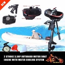 Hot Sale HANGKAI 3.5HP Outboard Motor Boat Engine 2 Stroke With Water Cooling System 2024 - buy cheap