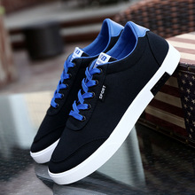 new Men Shoes Casual Canvas Lightweight Lace Up Sneakers Breathable jogging Skateboard Men Flats Slip Shoes Male Footwear 2024 - buy cheap