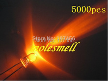 Lámpara LED naranja ultrabrillante, luz redonda de 5mm, 5000 Uds. 2024 - compra barato