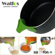 Силиконовая воронка для супа WALFOS, кухонное приспособление, защита от протекания, отражатель воды, кухонная утварь, инструмент 2024 - купить недорого
