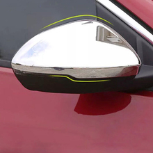 For Opel Insignia 2017 2018 2019 ABS Chrome Mirror effect Car rearview mirror cover decoration panel Trim 2024 - buy cheap