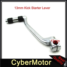 Steel 13mm Kick Starter Lever For Chinese 50cc 70cc 90cc 110cc 125cc Dirt Pit Bike Motorcycle Braaap Thumpstar DHZ YCF BSE Kayo 2024 - buy cheap