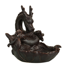 Chinese Dragon Waterfall Burner Ceramic Backflow Incense Holder Ceramic Incense Burner with Gift Box 2024 - buy cheap