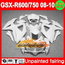 Body Unpainted Full Fairing Kit For SUZUKI GSX-R600 GSX-R750 GSXR600 GSXR750 GSXR 600 750 08 09 10 2008 2009 2010 Fairing 2024 - buy cheap
