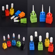 Ceramic Nail Drill Bits Manicure Files Electric Nail Machine Accessories Gel Polish Remove Rotary Drill Manicure Pedicure Tools 2024 - buy cheap