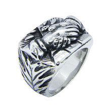 Rany & Roy-Anillo de sacudir las manos, joyería de moda de acero inoxidable 316L, diseño Personal, anillo de compromiso 2024 - compra barato