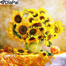 DiaPai-pintura de diamante 5D DIY 100% "paisaje de flores", bordado de diamantes, punto de cruz, decoración 3D, A24726 2024 - compra barato