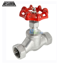 MEGAIRON DN25 1" S-Shaped Globe Valve Stainless Steel SS304 CF8M Max 250Psi 350 Degree 2024 - buy cheap