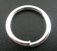 Doreenbeads розница 100 шт серебряного цвета открытые кольца 14 мм диаметр. Результаты 2024 - купить недорого