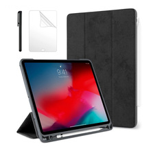 Funda de cuero PU para iPad Air 3 10,5 2019, funda con soporte para lápiz, iPad Pro 10,5 2017 2015, funda Satnd, película y bolígrafo 2024 - compra barato