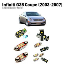 Led interior lights For Infiniti g35 coupe 2003-2007  10pc Led Lights For Cars lighting kit automotive bulbs Canbus 2024 - buy cheap