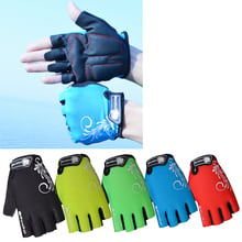 Half Finger Bicycle Gloves Mountain Bike Gloves Breathable Anti-slip Anti-shock Half Finger Breathable Cycling Gloves Bike Glove 2024 - buy cheap