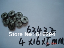 Free Shipping 20pcs 634ZZ miniatura skate bearings 634ZZ 4x16x5mm deep groove ball bearings 2024 - buy cheap