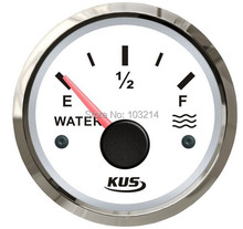 KUS water level gauge 52mm 0-190ohm signal 12v 24v  for marine  yacht motor boat car 2024 - buy cheap