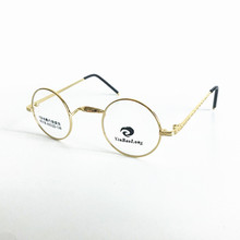 Vintage Small 40mm Round Eyeglass Frames Metal Full Rim Optical Rx able unisex Myopia Glasses 2024 - buy cheap