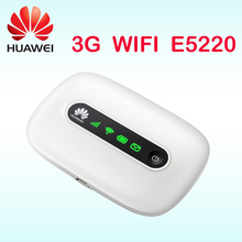 Разблокированный 3g wifi беспроводной маршрутизатор Huawei E5220 HSPA + HSPA UMTS 3g wifi маршрутизатор с слотом для sim-карты Карманный ключ 2024 - купить недорого