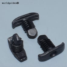 worldgolden 100pcs plastic clip Front Cover Seal Rubber Strip Clip for VW#251823717 2024 - buy cheap